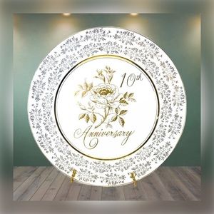 𝅺🏡 NORCREST || Chatillon Fine Porcelain 10th Anniv. Rose Gold Gift Collector-